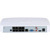 Фото  DAHUA DHI-NVR2108-8P-4KS3 8-канальный IP-видеорегистратор с PoE до 144Мбит/с;  1 SATA III до 20Тбайт; 1 HDMI, 1 VGA;  1 RJ45 1000Мбит/с, 8 RJ45 100Мби
