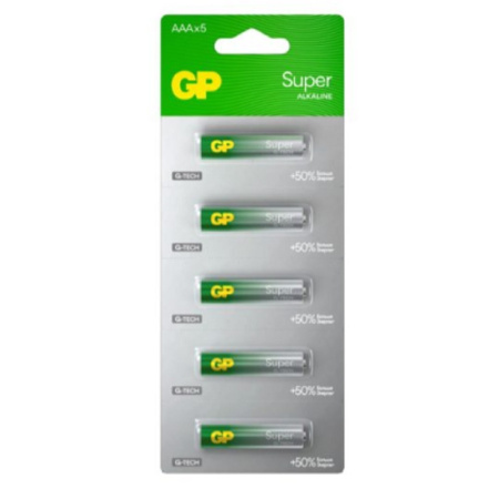 Фото  GP 24AA21-2CRSC5 60/600 Super Alkaline G-Tech (5 шт. в уп-ке)
