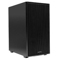 Фото  XASTRA Корпус A307M 2BK SI Black mATX/Mesh/Metal left panel / 2x120mm PWM FC black fans/ A307M-2FC12BK-SI