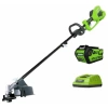 Greenworks Триммер аккумуляторный GD40BCK4, {40V, 35 см, с 1хАКБ 4 А.ч и ЗУ} [1301507UB]