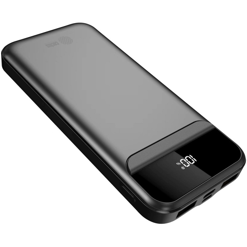 Фото  Мобильный аккумулятор Cactus CS-PBFSCA-10000 10000mAh 4.5A 2xUSB-A/USB-C черный