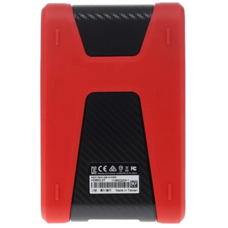 Фото  A-Data Portable HDD 2Tb HD650 AHD650-2TU31-CRD {USB 3.1, 2.5", Red}