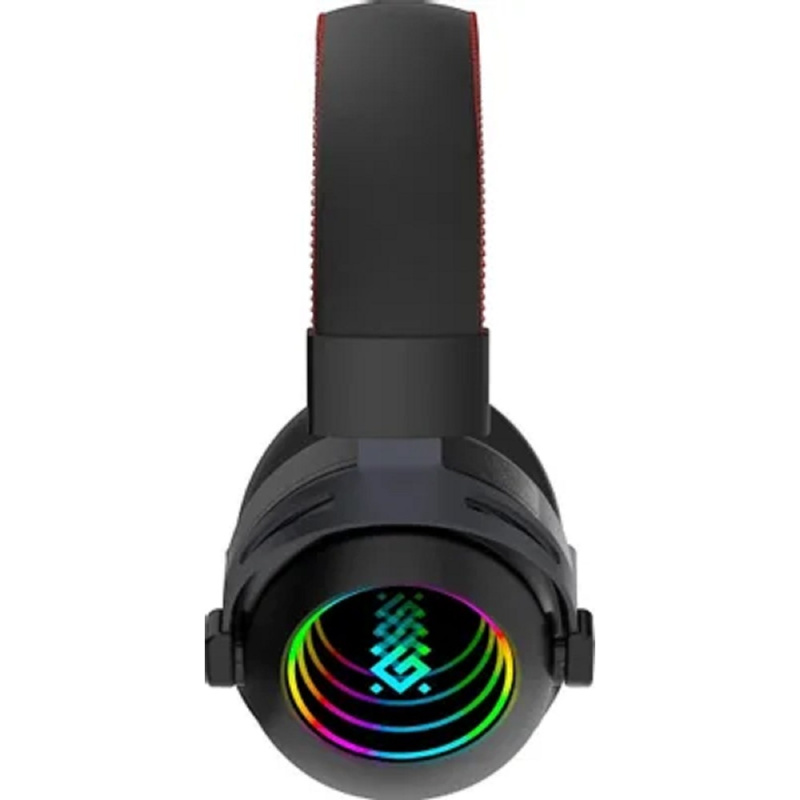 Фото  Defender Игровая гарнитура Echo черный, RGB, провод 2 м  [62420]