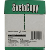 Фото  Бумага офисная SVETOCOPY 96% А4 80г/м 146% 500л (отпускается коробками по 5 пачек в коробке)