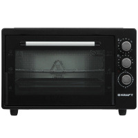 Фото  KRAFT KF-MO 3800 BL Мини-печь, 38 л, черный
