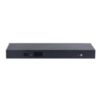 Фото  DAHUA DH-SG1016 16-портовый гигабитный неуправляемый коммутатор, 16xRJ45 1Gb, коммутация 32 Гбит/с, MAC-таблица 8К, металл
