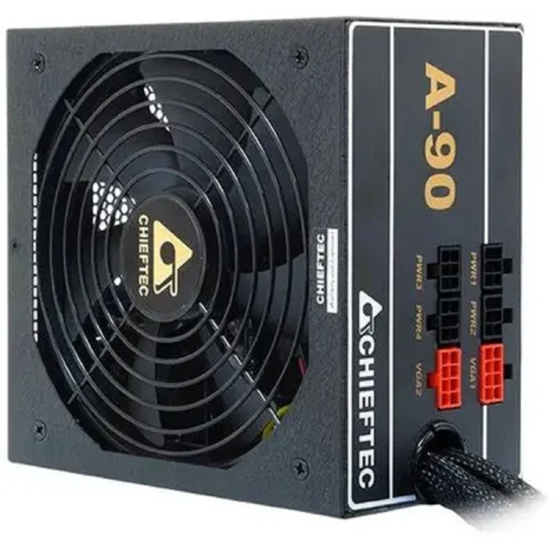 Фото  Chleftec 650W RTL [GDP-650C] {A-90 ATX2.3/EPS12V 230V CabMan} 