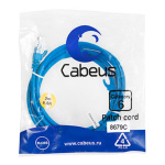 Cabeus PC-UTP-RJ45-Cat.6-2m-BL Патч-корд U UTP  категория 6  2xRJ45 8p8c  неэкранированный  синий  P