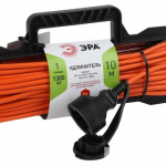 Эра Б0046825 Удлинитель силовой UFx-1e-3x0.75-10m на рамке c з 1 гн 10м ПВС 3x0.75