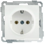 Iek ERB11-K01-16-1 РС11-1-0-Б Розетка с з к 16А BOLERO белый
