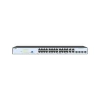 SNR SNR-S2300G-24TC-POE Управляемый Web-smart PoE коммутатор уровня 2, 24 порта 10/100/1000Base-T, 4 порта Combo 10/100/1000Base-T|100/1000Base-X SFP,