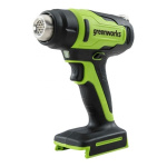 Greenworks G24HG 24В Строительный фен аккумуляторный (без АКБ и ЗУ)	 [3400207]