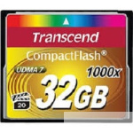 Compact Flash 32Gb Transcend  High Speed (TS32GCF1000) 1000-x