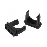 ЭРА Б0044177 Крепеж-клипса CLIP-25-B (черный) для трубы d 25мм