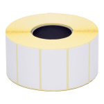 Термоэтикетки Cactus Eco CS-TE43251000 сегм.:43x25 mm самоклей. д.вн.рул.80мм д.вт.40мм 1000шт рул б