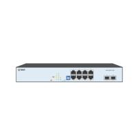 SNR SNR-S2300G-8TM Управляемый Web-smart PoE коммутатор уровня 2, 8 портов 10/100/1000Base-T, 2 порта 1/2.5G SFP, встроенный БП ~220V AC