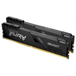 Kingston 32GB 3200MT s DDR4 CL16 DIMM (Kit of 2) 1Gx8 FURY Beast Black KF432C16BB1K2 32WP (Select Re