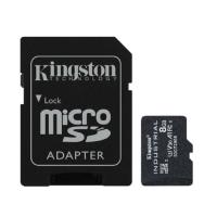 Промышленная карта памяти Micro SecureDigital 8Gb Kingston Class10  [SDCIT2/8GB] Industrial Temperature Class UHS-I с адаптером