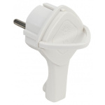 ЭРА Б0026331 Вилка ультраплоская V5(U) c з 16A с кольцом белая