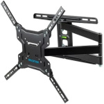 Kromax DIX-19 черный 22"-65" макс.45кг настенный поворотно-выдвижной и наклонный