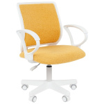 Кресло Chairman Kids 112 Россия ткань В лимон  белый пластик (7197277)