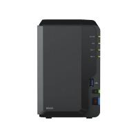 Synology DS223 Сетевое хранилище NAS, слоты 2x2.5"/3.5" SATA3, 1x1 Гбит/с, 3xUSB 3.X, Realtek RTD1619B/4x1.7 ГГц, DDR4 2Gb, 60W вилка UK/HK 3-pin