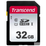 SecureDigital 32Gb Transcend TS32GSDC300S {SDHC Class 10  UHS-I}