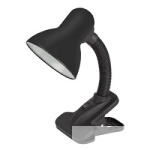 ЭРА C0041424 Настольный светильник N-102-E27-40W-BK черный матовый на прищепке