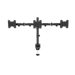 Wize [WDM3-26] Настольное крепление для трех мониторов 14"-26"  VESA 75x75  100x100  макс. нагрузка 