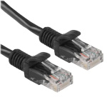 Cablexpert Патч-корд UTP PP12-10M BK  кат.5e  10м  литой  многожильный (черный)