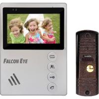 Falcon Eye KIT- Vista Комплект. Видеодомофон: дисплей 4" TFT;  механические кнопки; подключение до 2-х вызывных панелей; OSD меню; питание AC 220В (вс