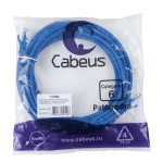 Cabeus PC-UTP-RJ45-Cat.6-5m-BL-LSZH Патч-корд U UTP  категория 6  2xRJ45 8p8c  неэкранированный  син