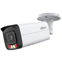 DAHUA DH-IPC-HFW2849TP-AS-IL-0360B Уличная цилиндрическая IP-видеокамера SmartDualLight 8Мп, 1/2.7” CMOS, объектив 3.6мм, видеоаналитика, микрофон, ИК