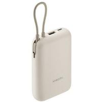 Xiaomi Power Bank 10000mAh (встроенный кабель) Tan GL P15ZM (BHR9072GL)