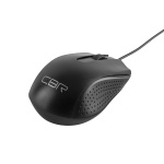CBR CM 123 Black USB  Мышь офисн.  оптич.  1000dpi  3 кн.  1 5 м