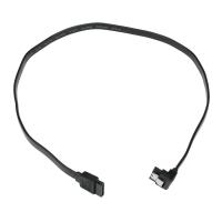 Cablexpert Кабель интерфейсный SATA Sata3 7pin / 7pin, угловой, защелка, 50см, черный, пакет (CC-SATAM-DATA90-BL-50CM)
