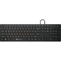 Клавиатура Oklick 520M2U черный/черный USB slim Multimedia [1061587]
