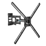 Kromax CORBEL-12 grey titan {32"-75";  Максимальная нагрузка: 45 кг;  VESA: 200x200  200х300  200х40