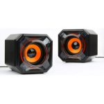 Акустич. система 2.0 Gembird SPK-405  пассив. излучатели  черный  5 Вт  рег. громкости USB-питание