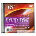 VS DVD-RW 4 7 GB 4x SL 5 (VSDVDRWSL501) (620816)