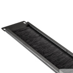 Exegate EX292875RUS Exegate EX292875RUS Кабельный органайзер c щеточным вводом ExeGate BP19-2UM (19"