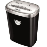 Fellowes Шредер PowerShred 53C FS-46531  {DIN P-4  4х35мм  10лст.  23лтр. уничт.: скобы скр.  пл.кар