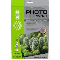 CACTUS CS-GSA413020 Фотобумага A4/130г/м2/20л. глянцевое самоклей. для струйной печати