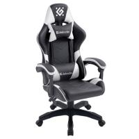 Игровое кресло Companion Черный/белый,класс 3,металл,PU DEFENDER