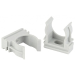 ЭРА Б0039111 Крепеж-клипса CLIP-40 (серый) для трубы d 40мм