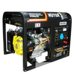 Huter DY6500LXW 64 1 18 Электрогенератор {с колёсами и аккум четырехтактный 5000Вт  220В 50Гц 81Дб п