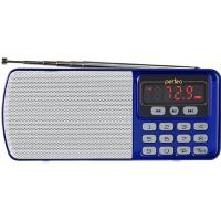 Perfeo радиоприемник цифровой ЕГЕРЬ FM+ 70-108МГц/ MP3/ питание USB или BL5C/ цвет синий (i120-BL) [PF_5027]