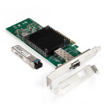 Exegate EX298940RUS Комплект: Сетевой адаптер SFP+ ExeGate EXE-X520-DA1 + Трансивер Single-Mode до 1