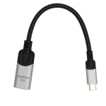 VCOM <CU423MV-4K> Адаптер USB 3.1 Type-Cm --> HDMI A(f) 4K@60Hz  0.15m  Alum