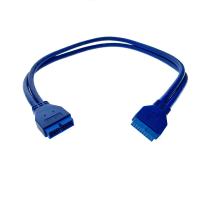 Espada Кабель - удлинитель USB 3.0 с внутреннего разъема материнской платы 20PIN / 19pin male to female 30см (E20mf30)